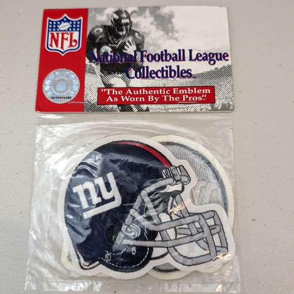 NWT. NEW YORK GIANTS EMBROIDERY PATCH EMBLEM - Picture 3 of 5